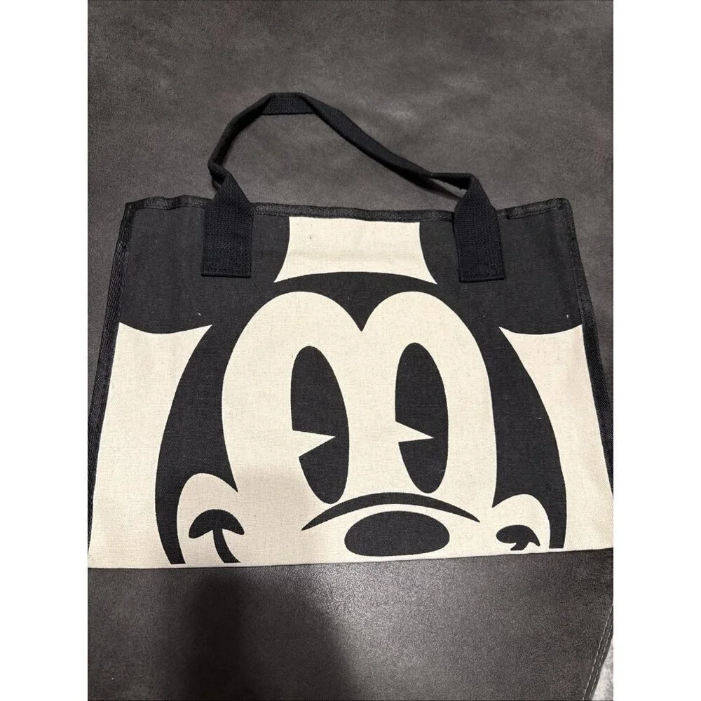 Mickey Large Capacity Canvas Fashion Cartoon Commuter Shoulder Bag Cute Handbag